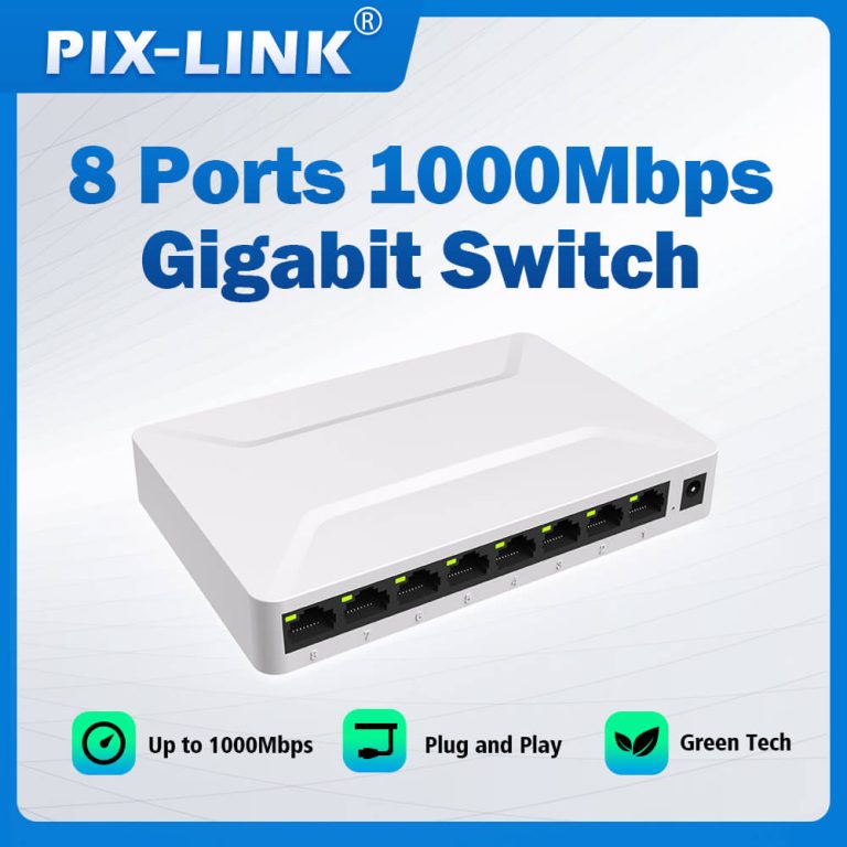 10/100/1000M 8 port switch GS08